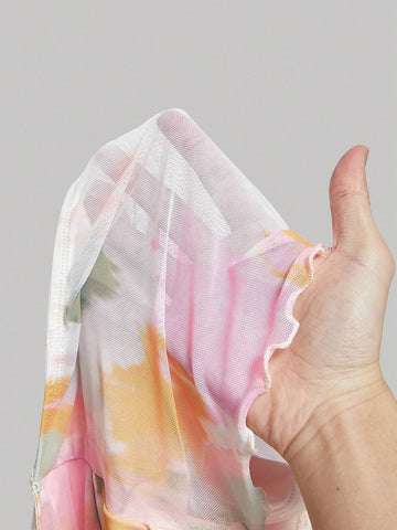 Women's Summer Printed Two-Piece Set Including Skirt And Top,Beach Women Two-Piece ,Summer Outfits