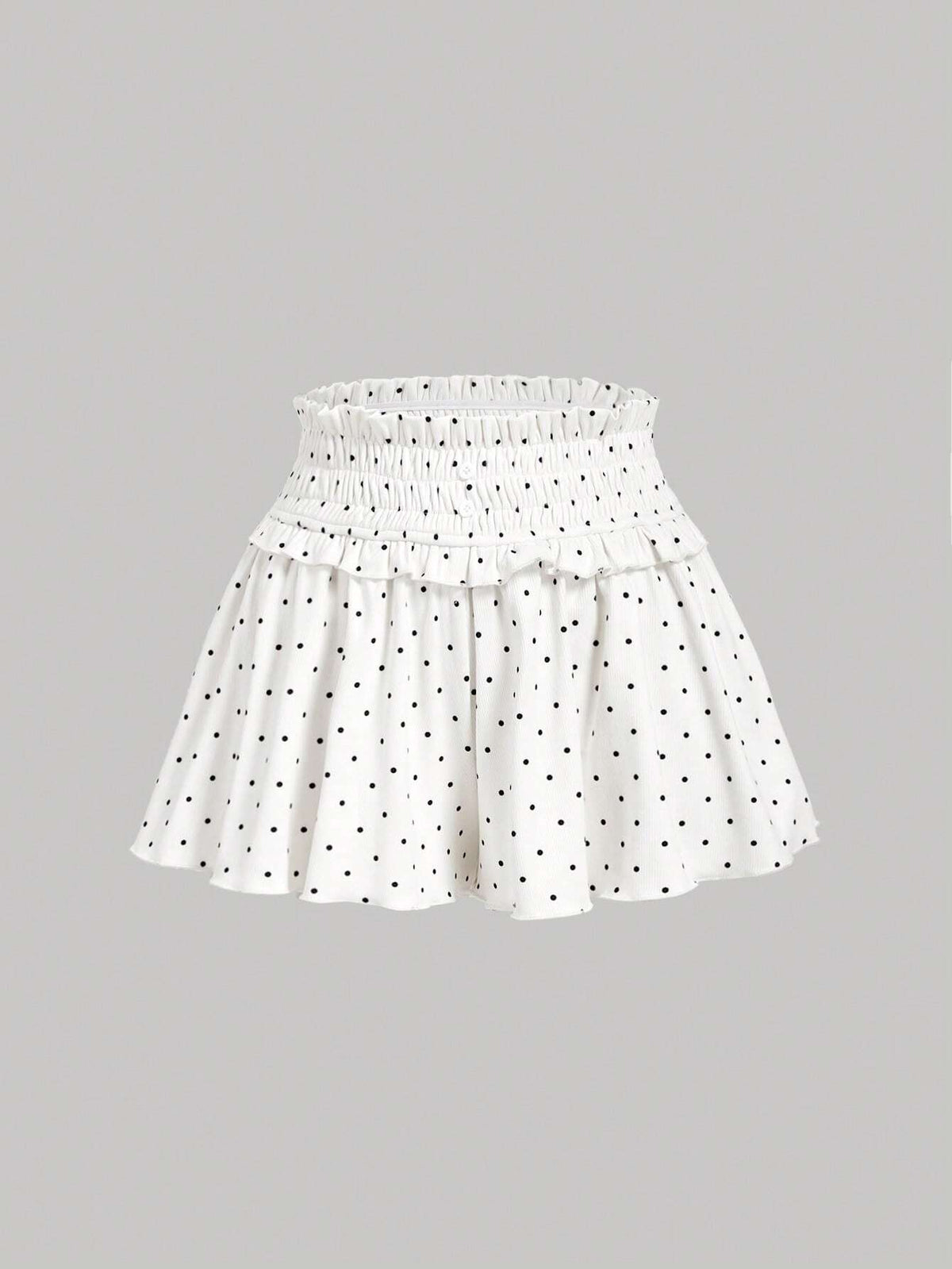 MOD Women's Vintage Black And White Polka Dot Low Waist Knit Shorts,Sexy Halloween Costume,Bloomer Shorts,Christmas Women Pajamas,Halloween Pajamas