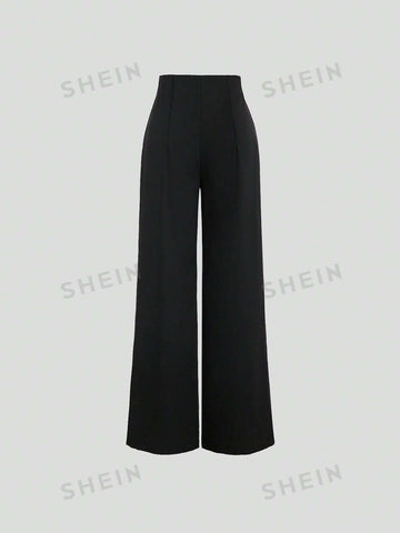 MOD Women's Wide-Leg Button-Up Palazzo Pants