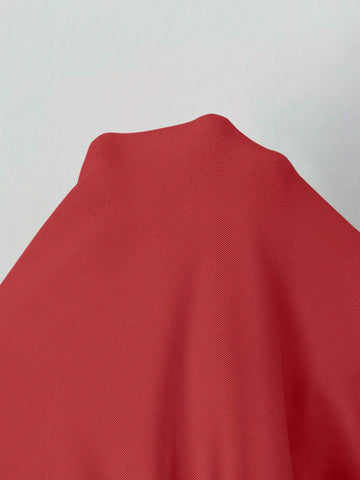 Women Solid Color Round Neck Long Sleeve Elegant Blouson Dress