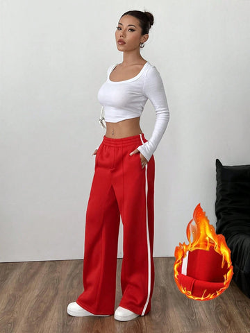MOOSTA Women's Fashionable Loose Fit Versatile Casual Sweatpants