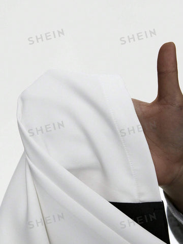 Ladies' Color Block Sleeveless Jumpsuit Shorts