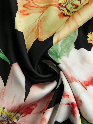 Maija Ladies Floral Print Long Sleeve Shirt