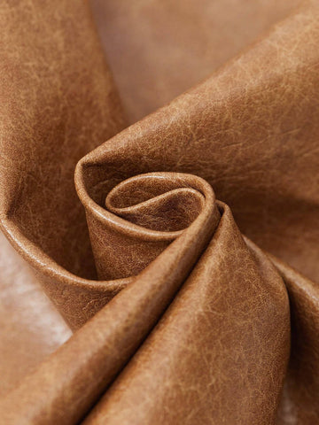 Maija Split Hem Belted PU Leather Skirt