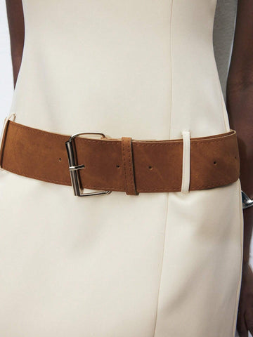 Women's Summer Fashion Solid Color Sleeveless Dress
