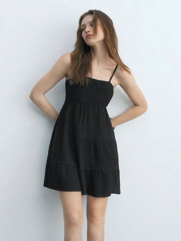 Women's Summer Festival Cami Dress, Beach Elegant Plain Minimalist Daily Wear