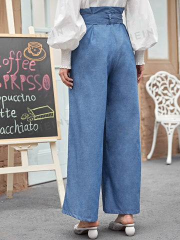 Modely Paperbag Waist Wide Leg Pants