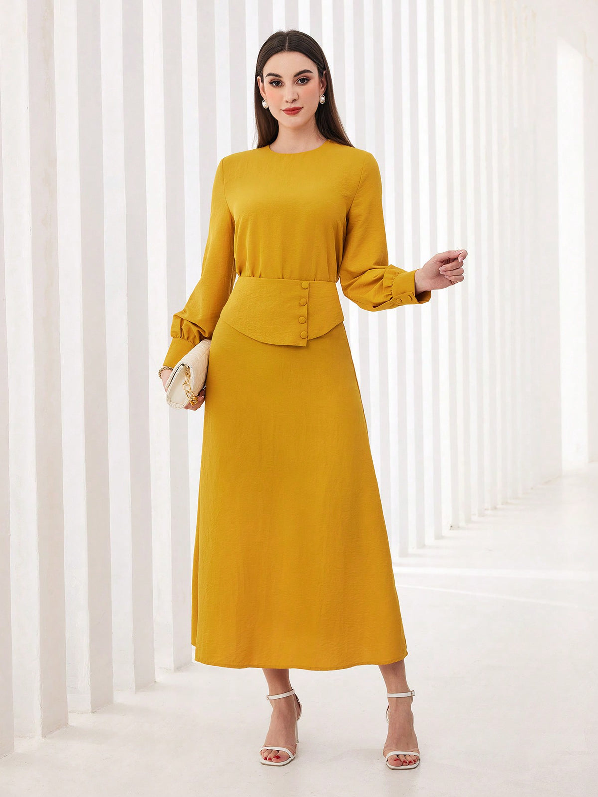 Solid Color Elegant Suit