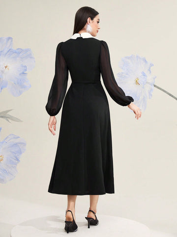 Modely Women'S Diamond & Decorated Dress