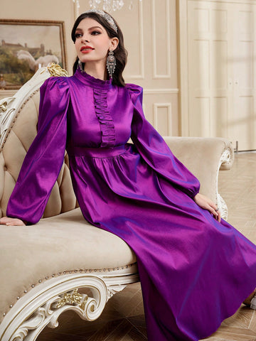 Women's Elegant Purple Dress