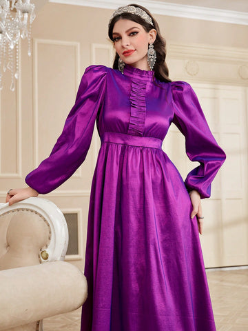 Women's Elegant Purple Dress