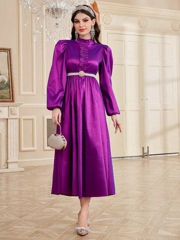 Women's Elegant Purple Dress