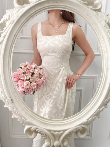 Women's Solid Color Simple Holiday Style Summer Sleeveless Cami Dress