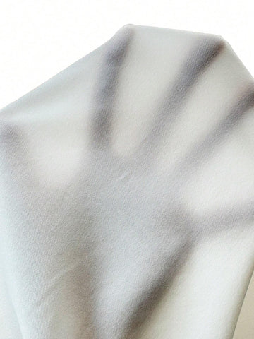 Modely Women's Solid Color Stand Collar Double-Breasted Lantern Sleeve Elegant Blouse,spring And Summer