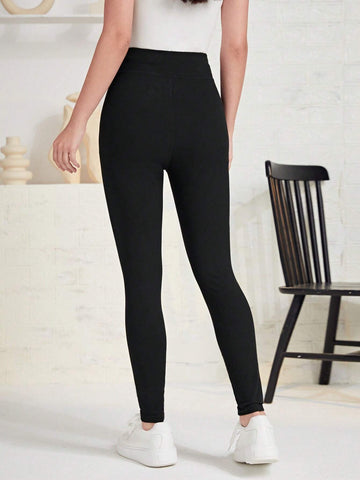 Mulvari Letter Patched Detail Leggings
