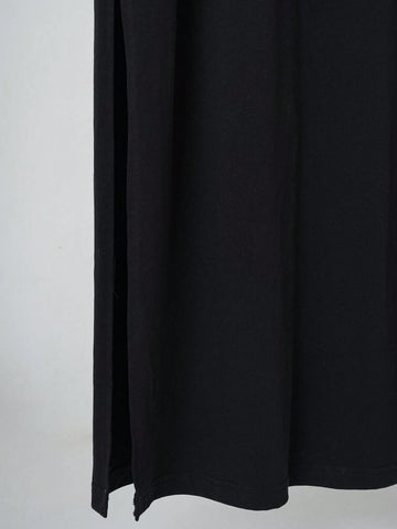 Loose-Fit Casual Patterned Short Sleeve Tee Dress With Round Neck