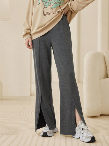 Mulvari Women'S Split Hem Sweatpants
