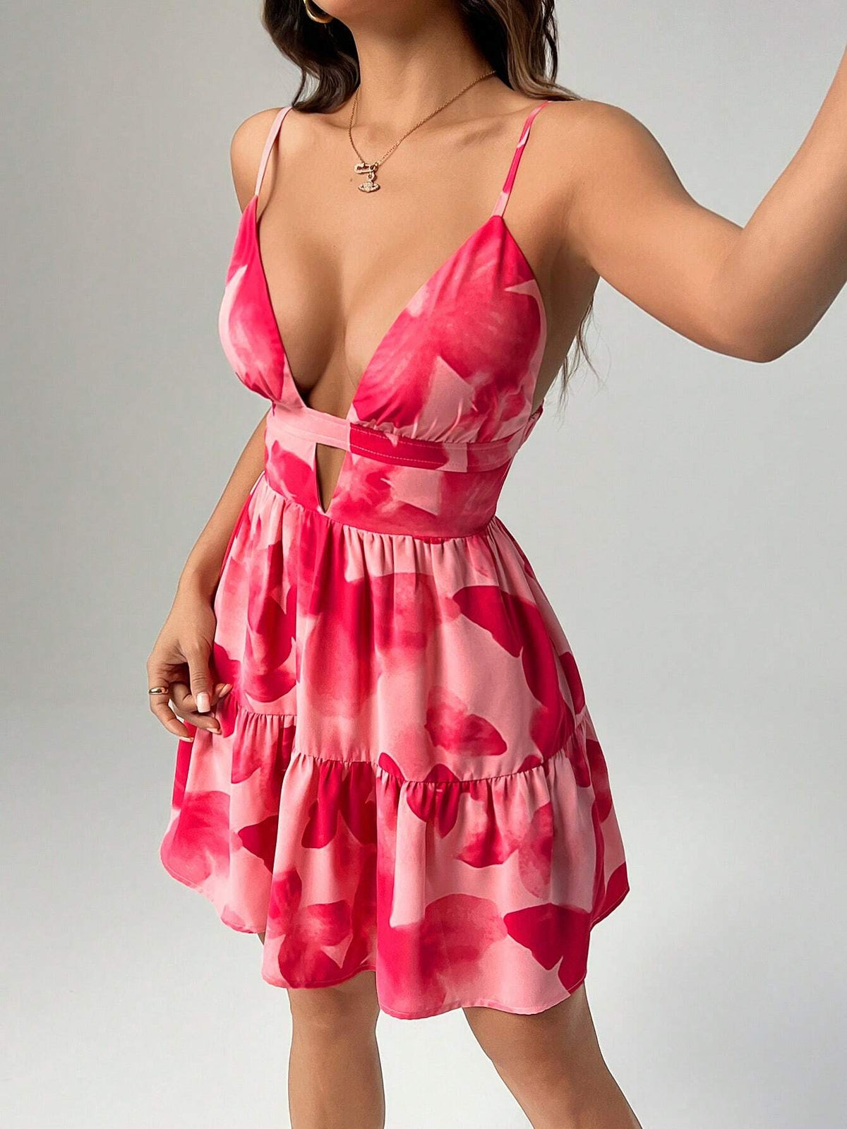 Women's Elegant Fashion Simple Versatile Romantic Lady Sweater Dress Skirt