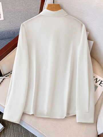 Privé 1pc Women Casual Shirt With 3D Floral Design