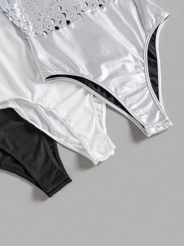 3pcs/set Women's Jumpsuit Set