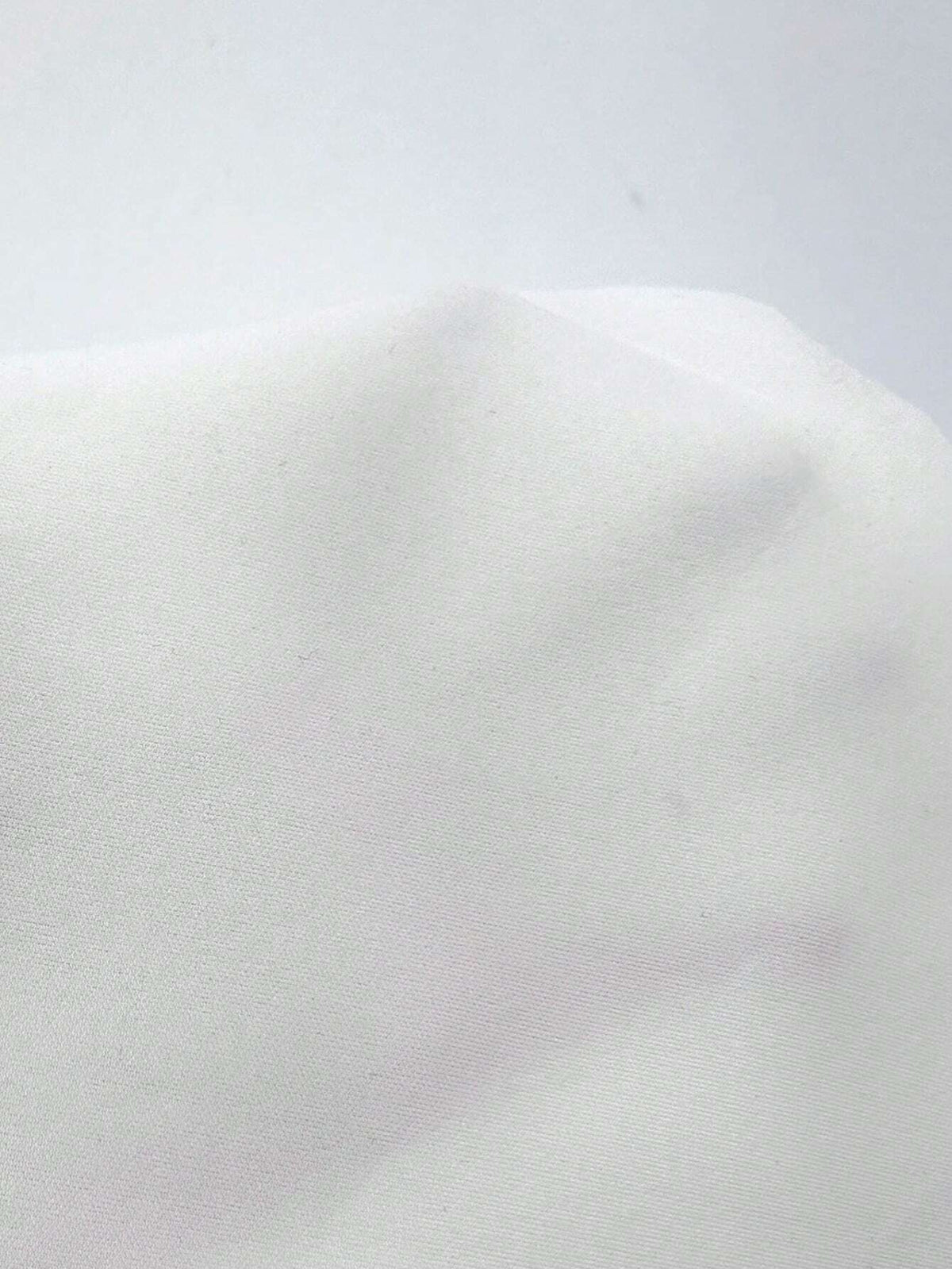 Privé Elegant French Ruffle Collar, Mushroom Button, Lantern Sleeve, Slim Fit White Blouse, Versatile For Work & Casual, Autumn/Winter