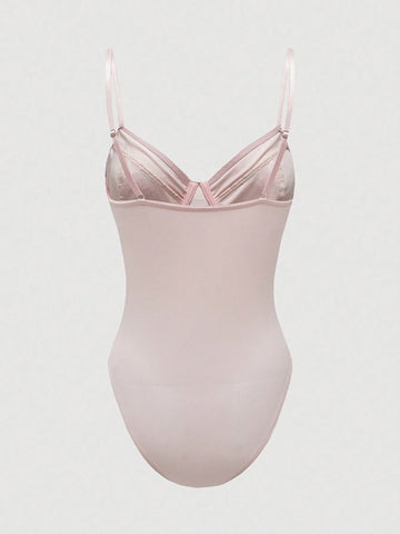 Elegant Women Lace Embroidered Floral Print Jumpsuit For Wedding Season Or Dates