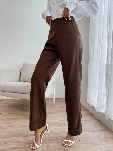 Privé High Waist Slant Pocket Pants