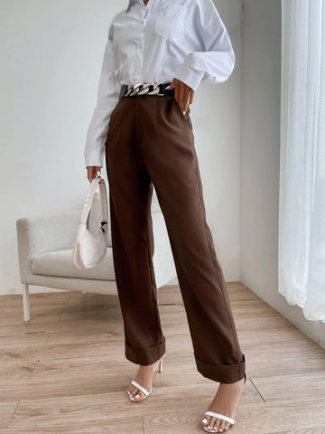 Privé High Waist Slant Pocket Pants