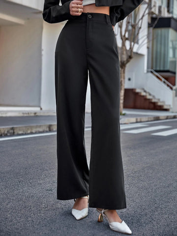 Privé High Waist Wide Leg Pants