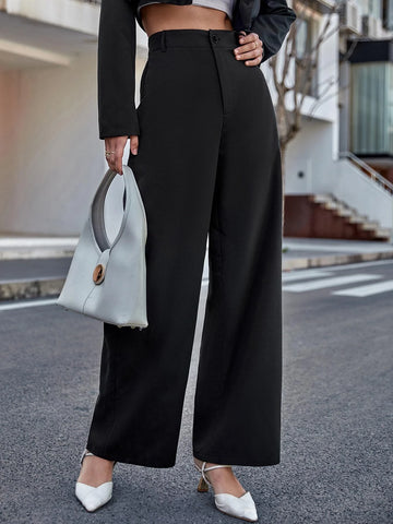 Privé High Waist Wide Leg Pants