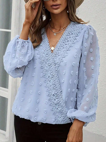 Privé Chic Patchwork V-Neck Sleeveless Summer Short Sleeve Fashionable Women Day & Night Outfit