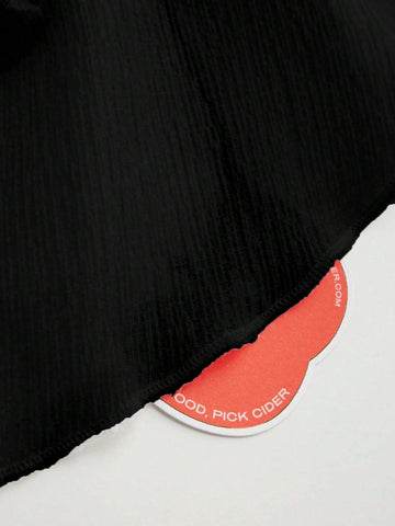 Solid Color Ruched Strapless Ruffle Hem Summer Dress