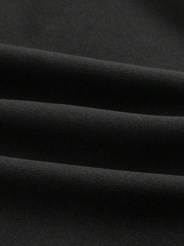 Summer Casual Rhinestone Decor Hollow Out Sleeveless Romper Shorts