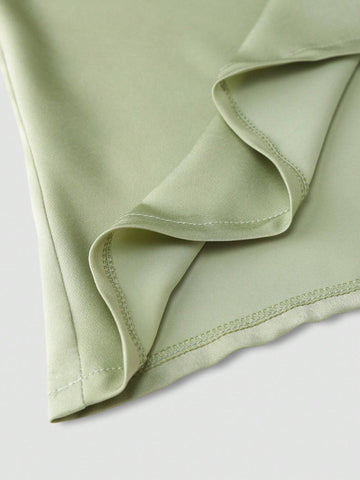 Privé Women"S Solid Color Fringe Long Sleeve Simple Blouse, Casual Everyday Wear