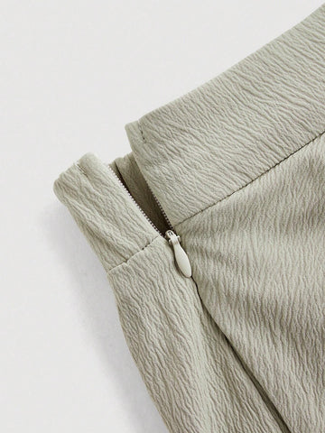 Privé Women's High-Waisted Casual Apricot Shorts