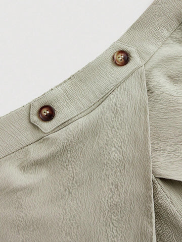 Privé Women's High-Waisted Casual Apricot Shorts