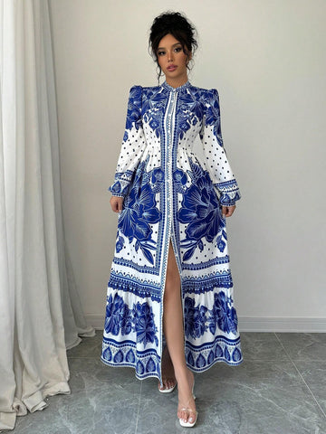 Women's Placement Print Dress