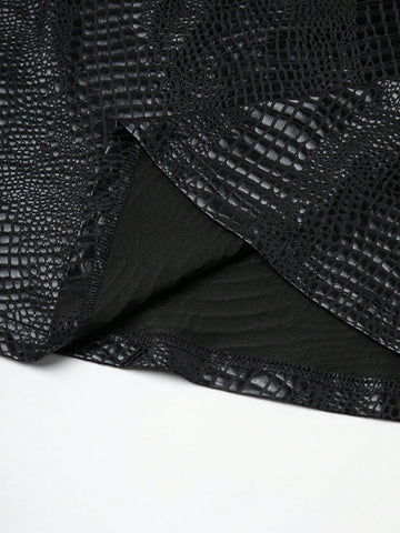 Privé Women's Rose Print Skirt