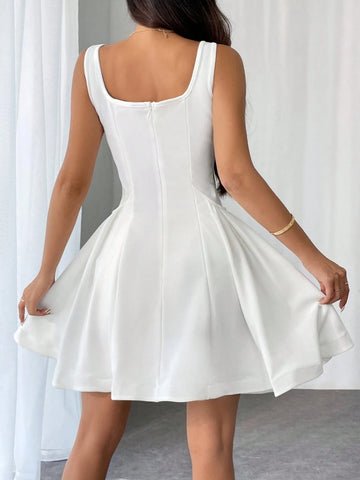 Women's Romantic Ruffle Hem Lolita Dress