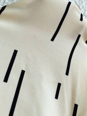 Women's Striped Print Stand Collar Romper