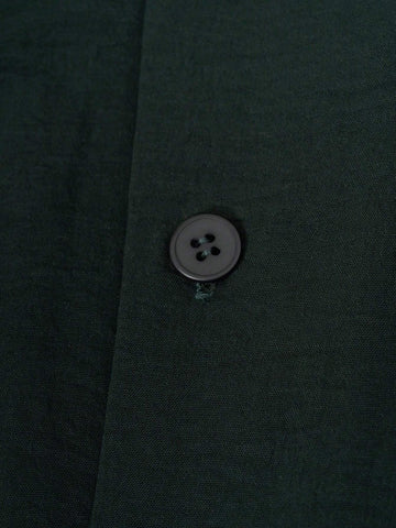 Women's Summer Casual Solid Color Front Button Double Pocket Short Sleeve Jumpsuit