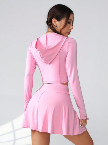 Women'S Solid Color Sports Casual Suit