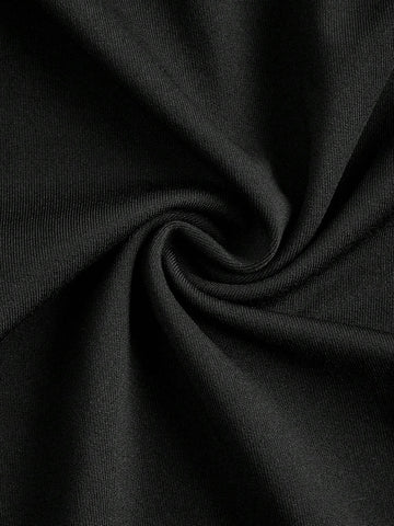 Women's Slim Fit Bodysuit With Color Block Bow Detail Belt