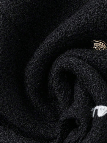 Women's Floral Patchwork Fringe Trim V-Neck Sleeveless Short Dress, Casual Office Wear, Party,