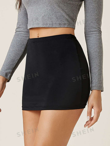 BASICS High Waist Bodycon Skirt