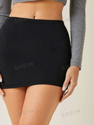 BASICS High Waist Bodycon Skirt