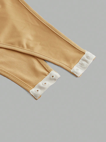 3pcs/Set Slim Fit Women'S Vest Bodysuit