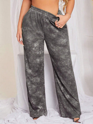 SXY Tie Dye Elastic Waist Sweatpants