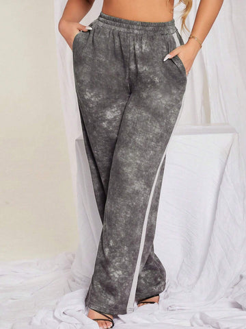 SXY Tie Dye Elastic Waist Sweatpants
