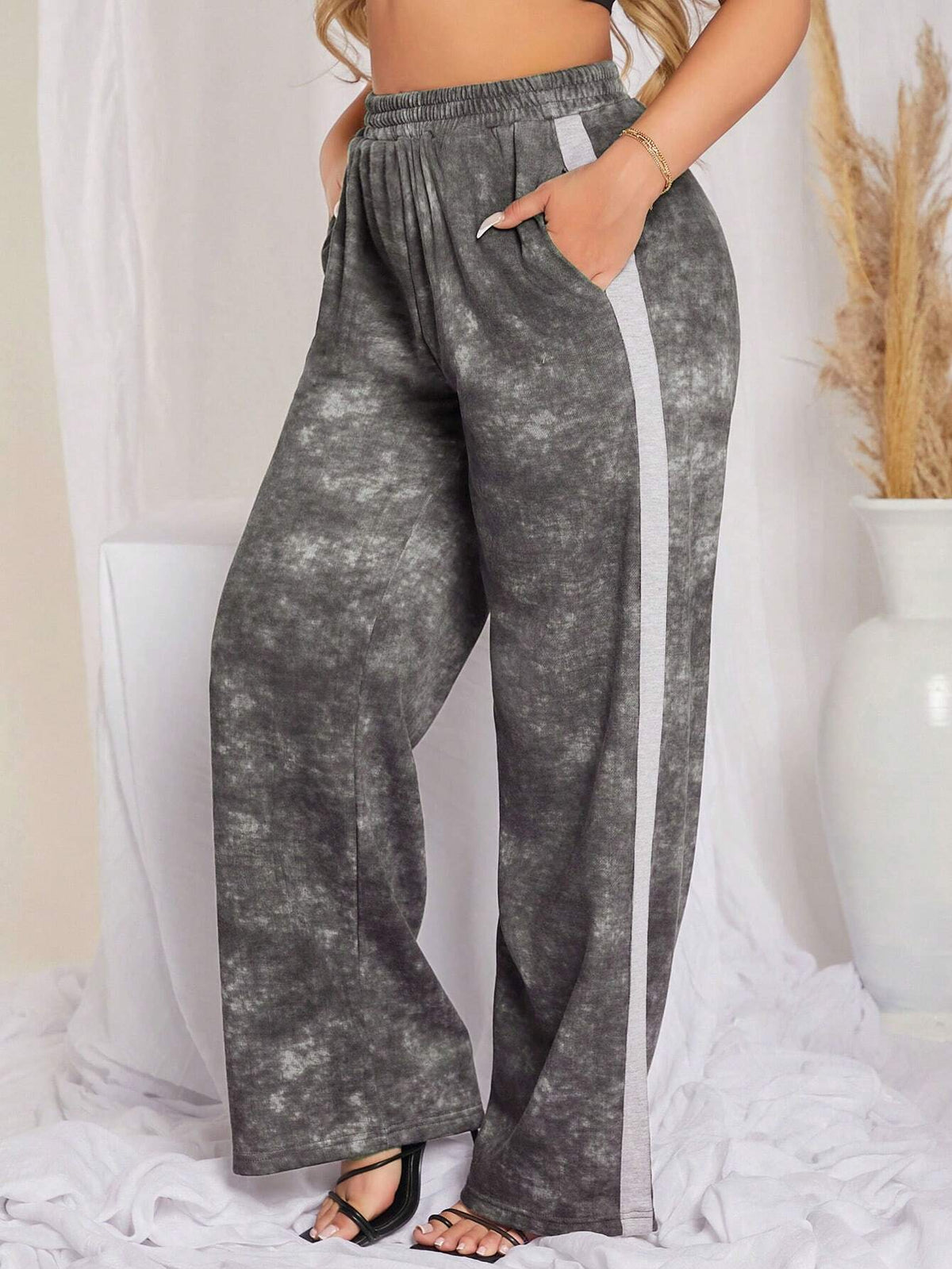 SXY Tie Dye Elastic Waist Sweatpants